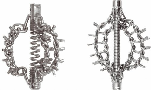 KS Tools 900.2188 Raschiatore a Catena con Catene ad Arpione, 4 Catene, Spirali 16 mm