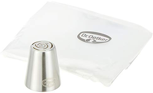 Blütentülle Rose + 4 Einwegspritzbeutel