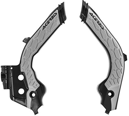 Acerbis X-Grip Rahmenschutz, Schwarz/Grau (2733451001)