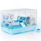 ROBUD Large Hamster Cage Gerbil Haven Habitat Small Animal Cage (Blue)