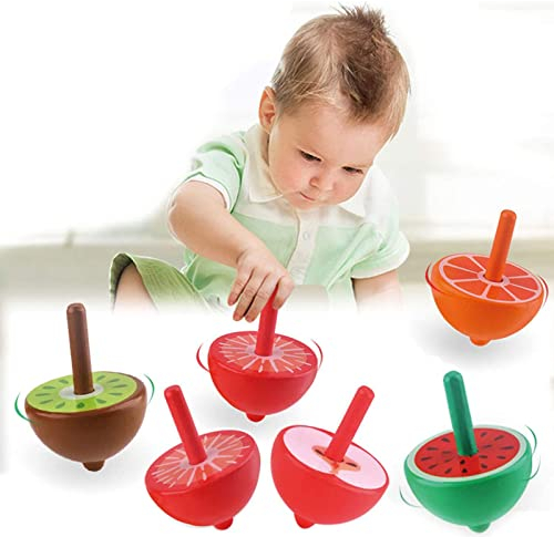 Zuzer 25PCS Kreisel Spielzeug Kreisel Kinder Spielzeugkreisel,Bunt Spielzeugkreisel für Mitgebsel Geschenk Geburtstag(Zufälliges Muster)