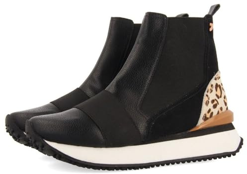 GIOSEPPO Femme LUNNER Basket, Negro, 38 EU