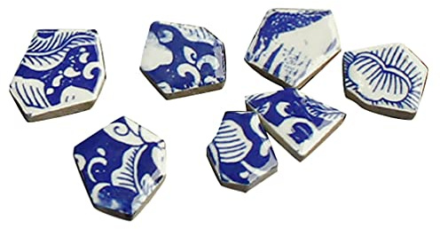 LUOSHUAI Tesselles mosaique Matériaux de mosaïque de mosaïque en Verre de Verre 100g de marbre DIY Couleur Mixte de Pierre Mosaique Verre (Color : 8)