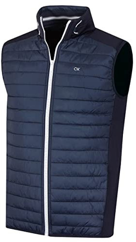 Calvin Klein Hybrid Insulate Gilet léger pour Homme - Marine/Marine - L