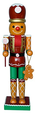 URMAGIC Casse-Noisette Traditionnel en Bois,25cm/35cm Noël casse Noisette Figurine,casse Noisette Soldat Fantoche Jouet, casse Noisette Noël Décoration, Noël casse Noisette Ornements