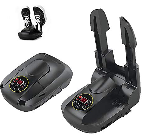 Sèche-Chaussures électrique, sèche-Bottes électrique à séchage Rapide avec minuterie, sèche-Chaussures Portable Pliable et évolutif pour sécher Les Chaussures, Bottes, Gants, ch