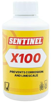 Sentinel X100 Inhibitor 500ml Prevents Limescale and Corrosion Super Concentrate Inhibitor for Central Heating Systems