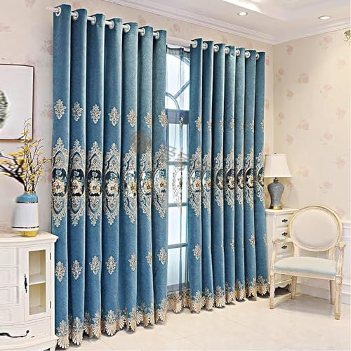 Lightweight Curtains Door Curtain Blackout Bedroom Super Soft Pencil Pleat Curtains For Living Room Thermal Sun Protection Eyelet Door Curtain Single Panel(Size : 380X270cm/hook Up) ( Color : black (b