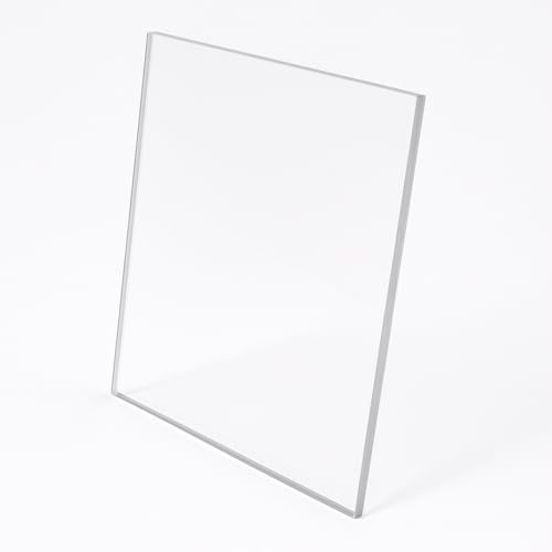 GOYAPRINT Plaque Acrylique Transparente 5mm PMMA A4 21x29,7cm 1 Pièce