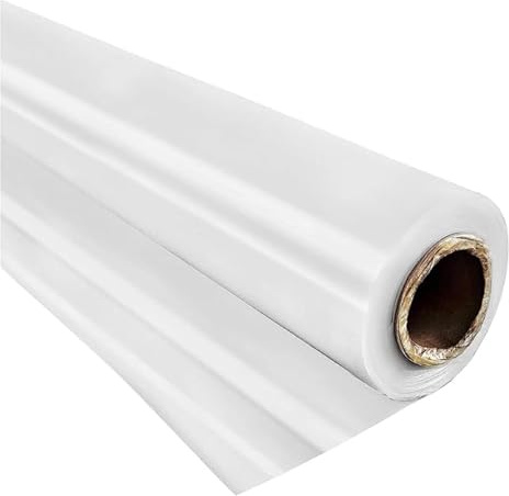 Garvee Bâche Serre Transparente Ultra résistante – Polyéthylène épais 6 mil – Protection Vent, Gel, poussière – pour Jardin et Exploitation agricole – Taille 4,87 x 7,62 m – Spécifications Allemagne