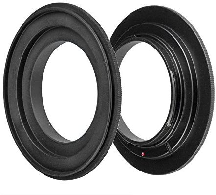 ayex Retroadapter Umkehrring Kompatibel mit Olympus 58mm Reversering Makroadapter zum umgekehrten Anschrauben eines Objektivs