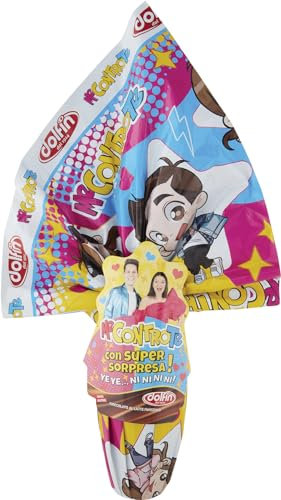 Dolfin Uovo di Cioccolato al Latte Finissimo Me Contro Te, 250g