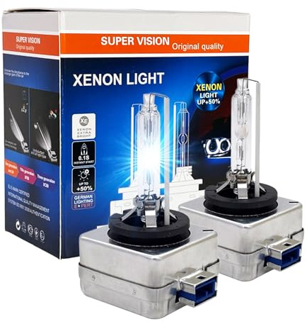 SOCAL-LED 2 x D8S 35W AC OEM Xenon Brenner Direkter Ersatz für Scheinwerfer 6000K Kristallweiß