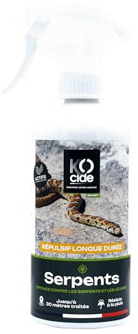 K-OCIDE - Spray Répulsif Serpents - Action longue durée - Produit Naturel - 450 ml