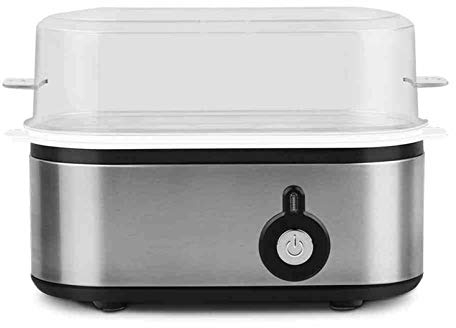 ZZBB Household Electric Egg Boiler Multi Egg Cooker Machine Steamed Egg Custard Cooking Machine Automatic Electric Egg Roll Making Machine, Egg Kettle,