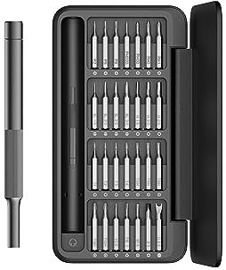 HOTO Precision Screwdriver Set, 28-in-1 Multi-Bit Screwdriver, Mini Hand Screwdriver Set with S2-Steel Bit, Ideal for Phone/Glasses/Watches/Laptop