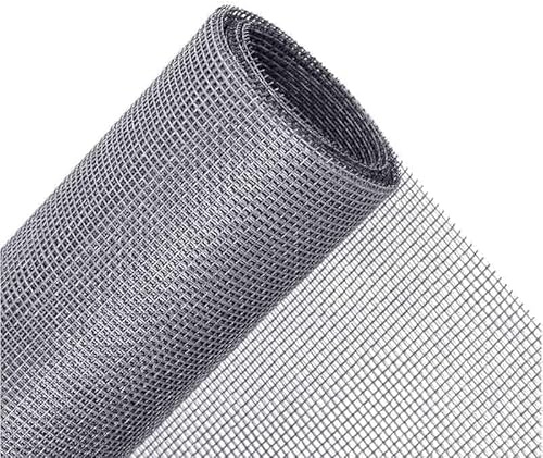 Tela mosquitera por metros, tela mosquitera para puerta y ventana, tela mosquitera FIBRA DE VIDRIO GRIS, BLANCA o NEGRA, mosquiteras tamaño a elegir (120X300 cm, GRIS)