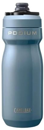 Camelbak Podium aislado de acero 530ml botella de agua para bicicleta – acero inoxidable 18/8 – aislamiento al vacío de doble pared– a prueba de fugas – fácil de limpiar – Pacific, talla: OS