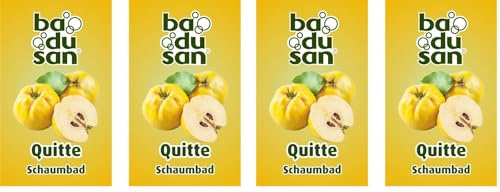 4er Pack Badusan Schaumbad Quitte 4x60ml