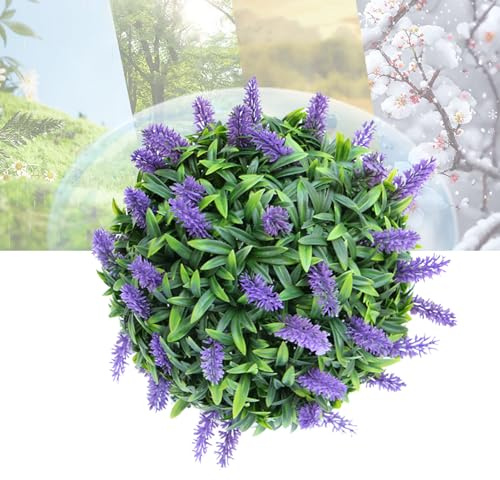 ATYUJKB Piante Artificiali da Interno e Esterno Verde Sfere di Bosso Artificiale Dia 35cm, Bosso Premium Artificiale, Sfera Bosso Artificiale Palla Grande, for Il Giardino Domestico