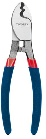 TIVOREX 6 Inches Cable Cutter, High Leverage Cable Cutter, Heavy Duty Cable Cutting for Aluminum, Copper, Wire, Communications Cable
