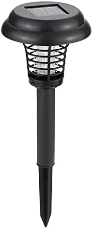 Lámpara antimosquitos con energía Solar, exterminador de Insectos, luz LED para jardín, plástico Redondo para Insectos, Repelente de Insectos para Interior y Exterior, jardín, Camping