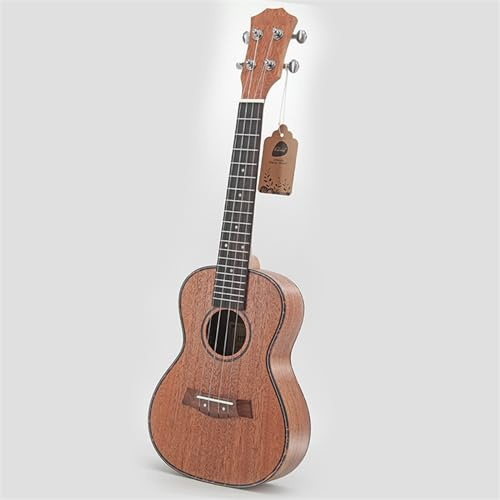 Professionelle Ukulele 23-Zoll-Hawaii-Ukulele-Gitarre Mit Vier Saiten Für Anfänger Mit Zelluloidbindung(Mahogany)