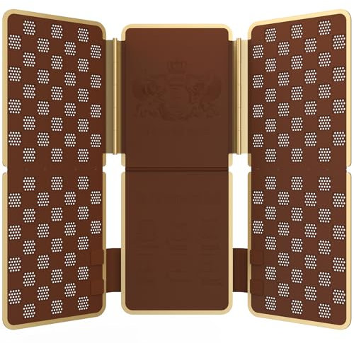 BoxLegend V7 Fold Board for Clothes, Laundry Folding Aid, Metal Edges, T-Shirt, Jumpers, Shirts, Trousers