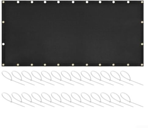 Bouclier thermique ignifuge pour barbecue, tapis de cheminée résistant au feu, protection contre les éclaboussures de barbecue et terrasse (91,5 x 305 cm)