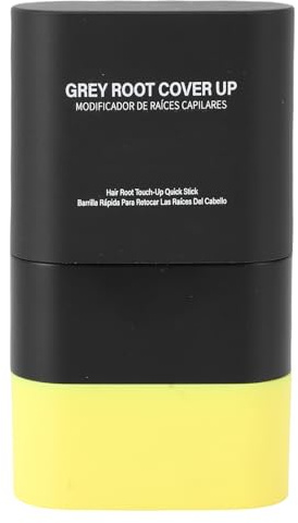 Pongnas 15g Peigne de Teinture Capillaire, Bâton de Couleur Complémentaire Bâton de Coloriage de Cheveux Temporaire pour Hommes et Femmes, Brun Moyen