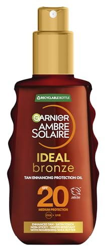 Garnier Ambre Solaire Ideal Bronceador 20 SPF 150 ml Marrón