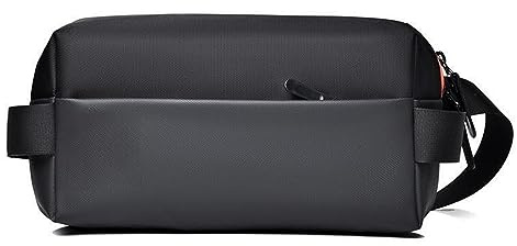 Sac de transport de voyage Pour la console de jeu ROG Ally, sacoche de protection antichoc avec pochette à fermeture à glissière double pour Rog Ally (Noir)