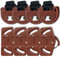 Pack de 4 Ruedas y Guías para Puertas Correderas de Armarios Empotrados y Muebles - Válido para 2 Puertas