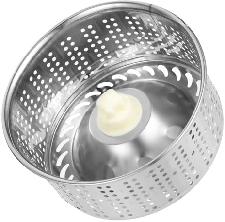 Zerodeko Cesta para Cubo de Fregona de Acero Inoxidable de Drenaje Gran Capacidad y Deshidratación, Adecuado para Uso Doméstico y Limpieza de Suelos