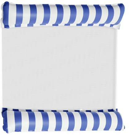Amaca ad acqua con rete, gonfiabile, materassino ad acqua, materassino da nuoto, materassino galleggiante, lettino relax, lettino ad acqua, doppio sedile