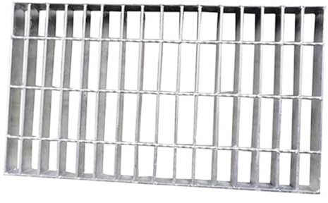 ZSXZCBDQ Caniveau Exterieur en Acier Galvanisé, Couvercle de Regard Métallique Antirouille, Grille Caniveau Robustes et Durables, Grille Caniveau Exterieur pour Garage(50 * 40 * 3cm)