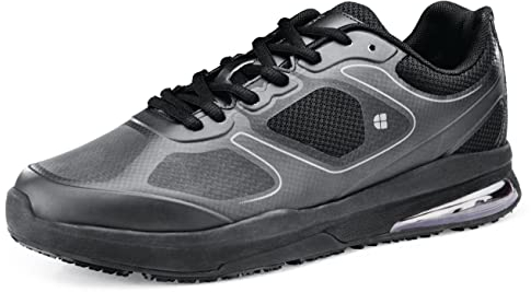Shoes for Crews Herren-Arbeits-Sneaker mit rutschhemmender Sohle – Bequem, atmungsaktiv, wasserabweisend, ideal für Gastronomie und Küchen für Kellner und Koch oder im Einzelhandel – Evolution II