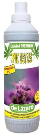 Fertilizante para plantas De Lázaro PK 15/15 Estimulador de floración (8 Unidades)
