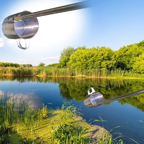 Cuchara telescópica de muestreo de agua para pruebas de laboratorio y ambientales, análisis de calidad de corrientes y aguas residuales, colección de muestras de agua profunda