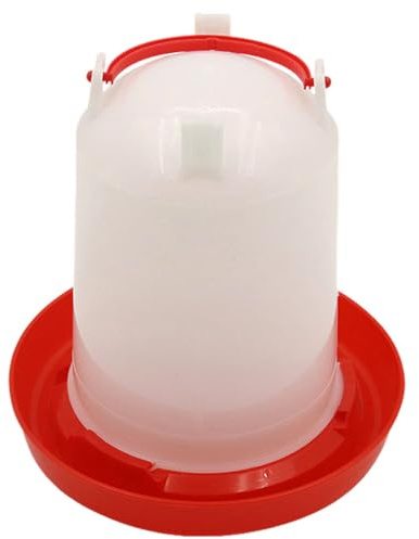 Satiskid Hühnertränke, Geflügeltränke, Wasserspender Für Hühner, Automatische Wassertränke Für Hühner, Enten, Gänse, Tauben, 3 Liter