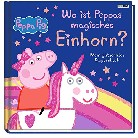 Peppa Pig: Wo ist Peppas magisches Einhorn?: Mein glitzerndes Klappenbuch