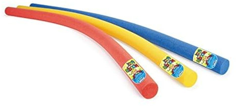 Swimming Pool Noodle Float AID WOGGLE Log Noodles Water Flexible RED Blue OR Yellow Swim AID