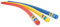 SWIMMING POOL NOODLE FLOAT AID WOGGLE LOG NOODLES WATER FLEXIBLE RED BLUE OR YELLOW SWIM AID