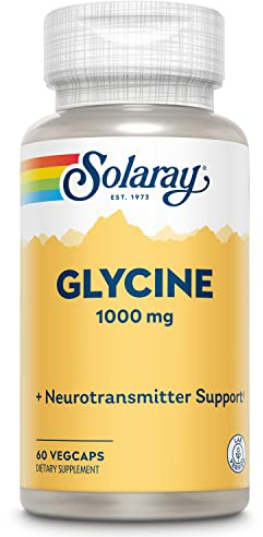 Solaray Glicina - 60 Cápsulas