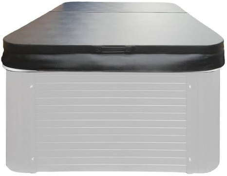 Home Deluxe - Thermoabdeckung Beach - Maße: 210 x 155 x 10 cm I Außen Whirlpool