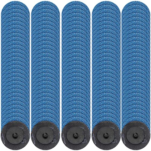 Nuenen 150 Pcs Sanding Discs Die Grinder Sanding 2 Inch Grinding Disc for Surface Finish Grind Polish Burr Rust Paint Removal Use with Die Grinder(36 Grit)