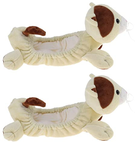 Couvre-lames de patins à glace en forme d'animal pour patinage artistique, patins de hockey, protection contre la rouille, tissu éponge, taille 26–38 – Chat comme décrit