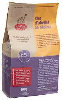 La Droguerie Ecologique 4152 – Cire Abeilles en Nuggets, 400 GR
