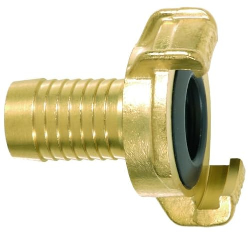 Geka 40102SB Schlauchstück 5/8 Zoll 16 mm MS, Gold, 18 x 8 x 13 cm