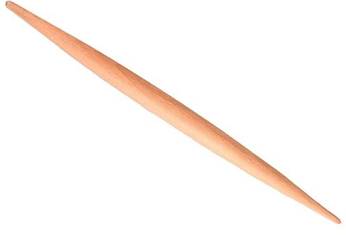 TOPBATHY Wooden Rolling Pin for Making Pancakes and Desserts Dough Pastry Roller Fondant Cake Noodle Baking Tool Kitchen Supplies with Sturdy Wood Material for Bakery and Home Use